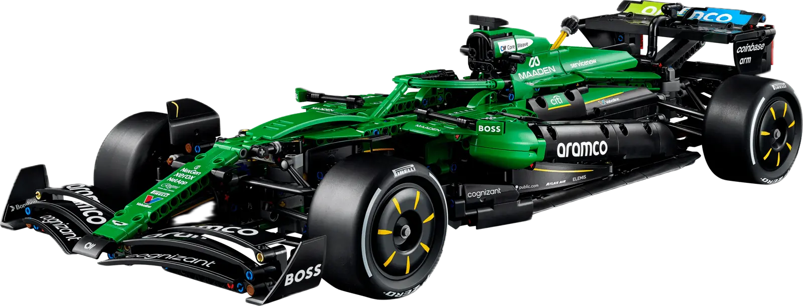 Mô hình Lego Aston Martin Aramco AMR25 F1® Car 42240