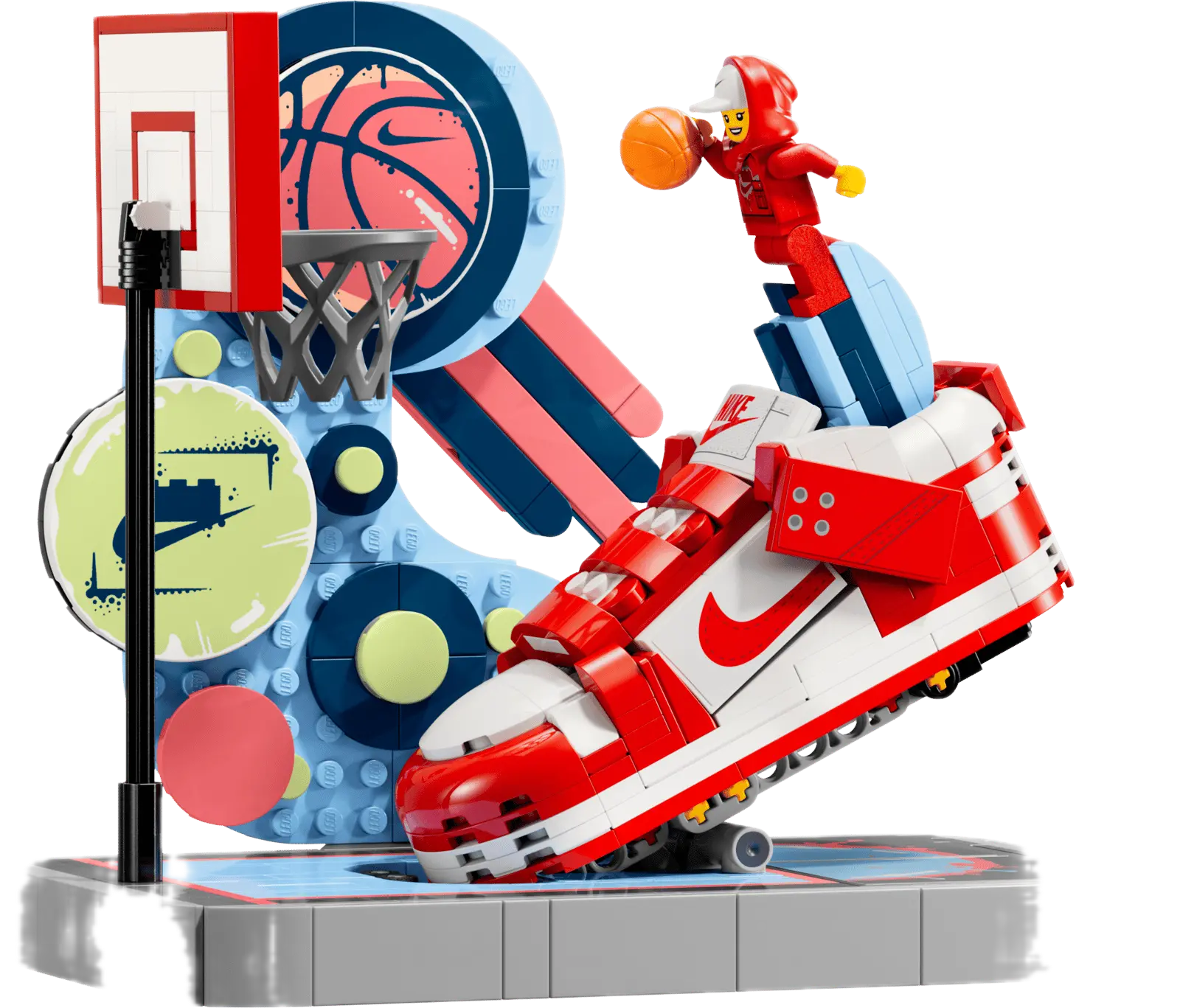 Mô hình Lego Nike Dunk Trickshot LEGO43021