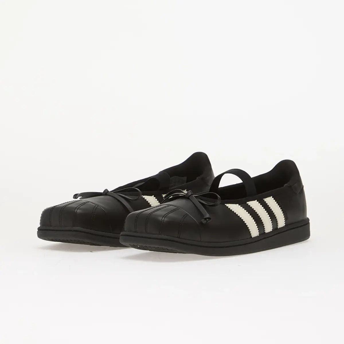 Giày Adidas Superstar x Jennie Square Ballet 'Black' LB3787 - Ảnh 4