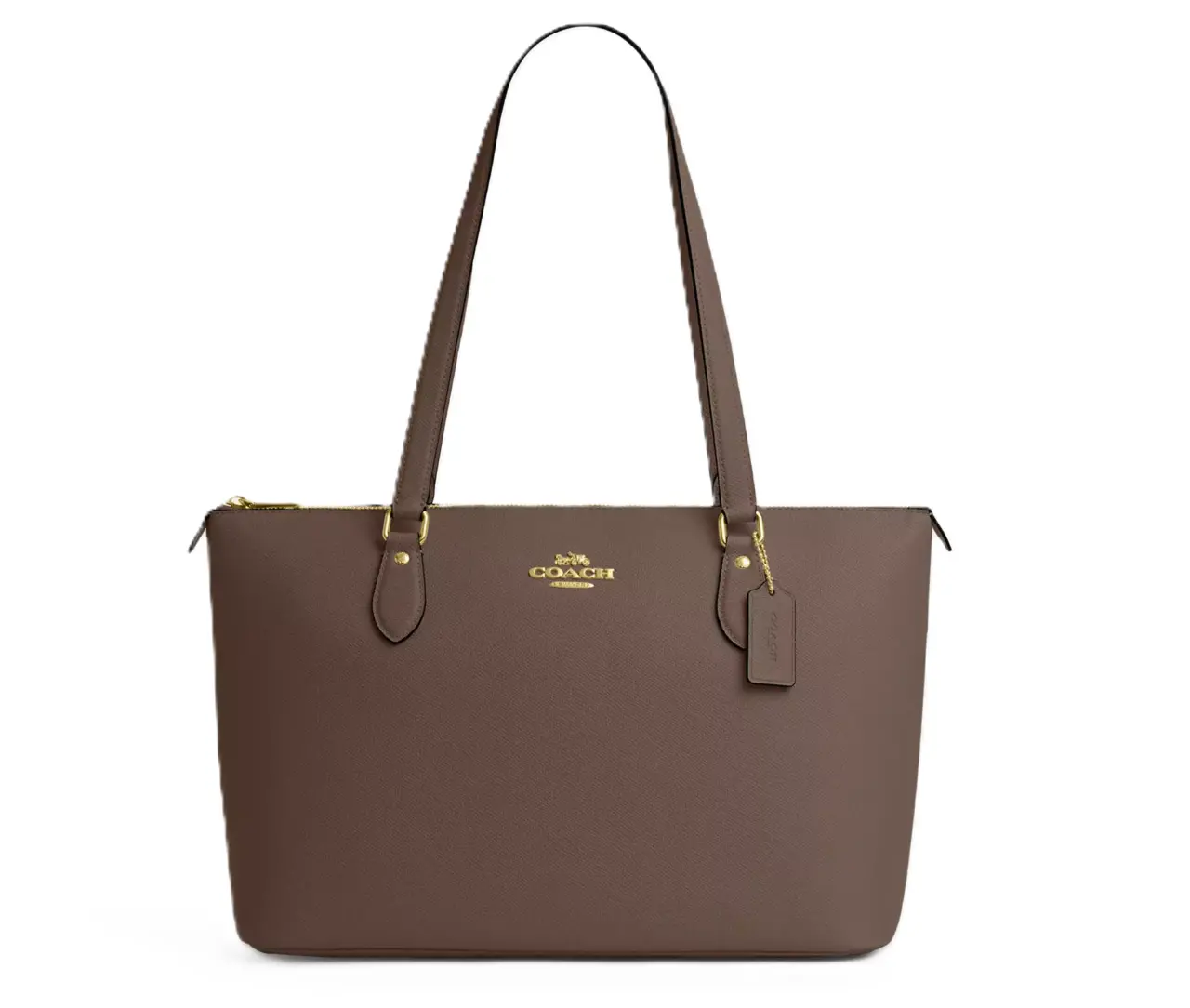 Túi Coach Gallery Tote Bag 'Im Dark Stone' CV402-IMV2R