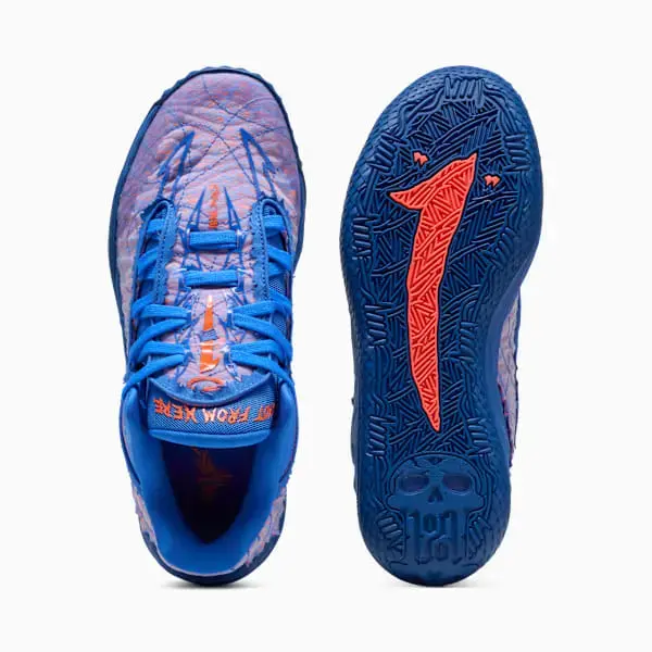 Giày Puma MB.05 Lo ‘Bluemazing-Glowing Red’ 312755-01 - Ảnh 4