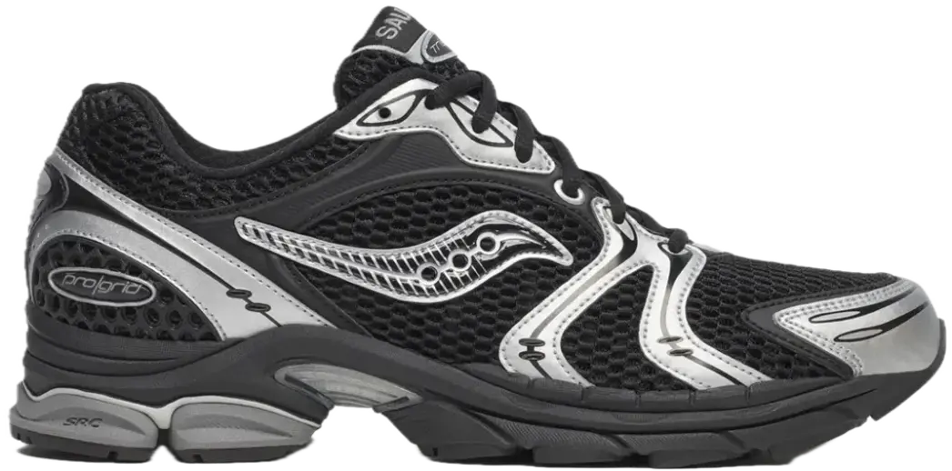 Giày Saucony ProGrid Triumph 4 ‘Black Silver’ S70704-23