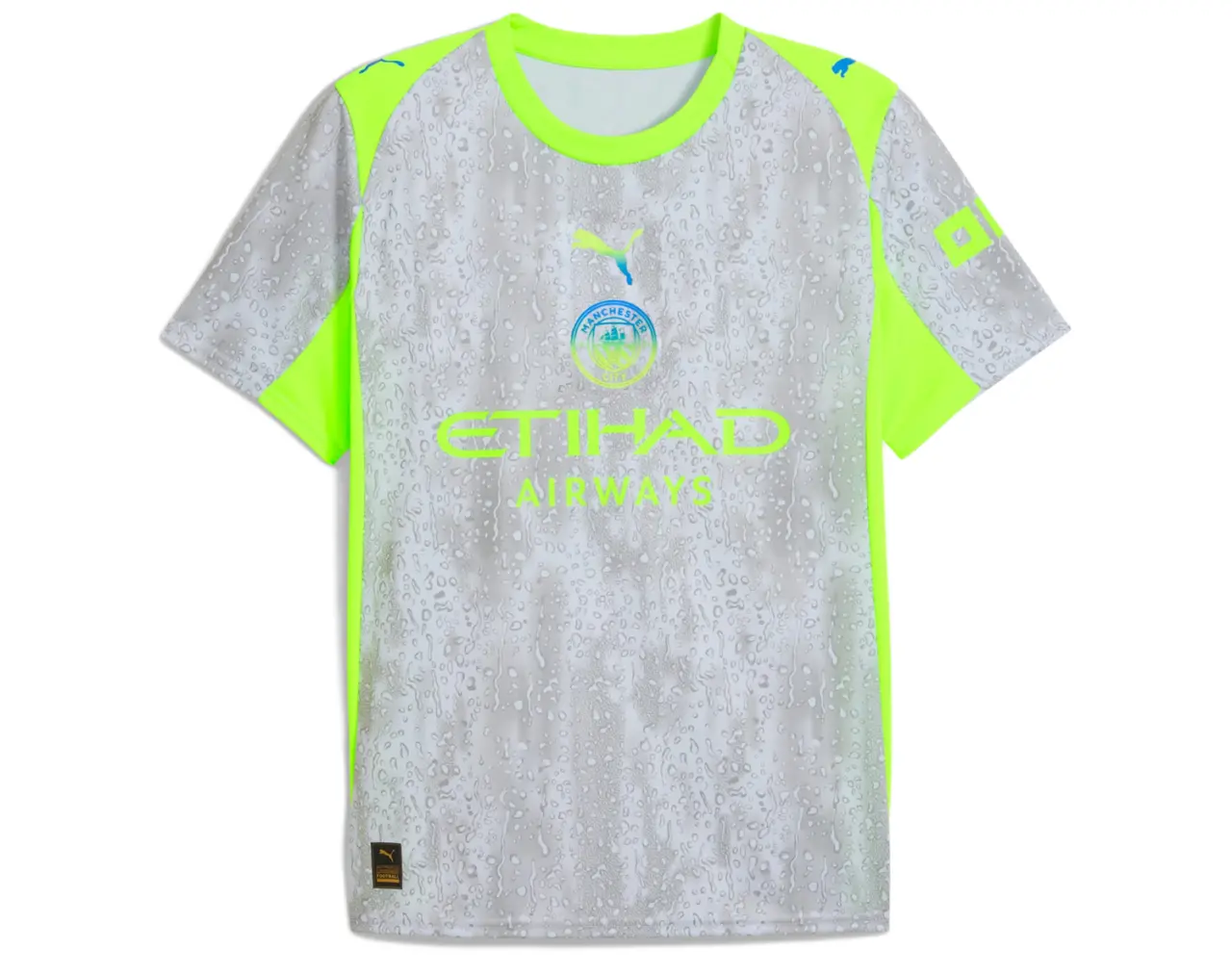 Ao Puma Manchester City FC 2025/26 Third Jersey 'Pro Green' chinh hang tai Authentic Shoes