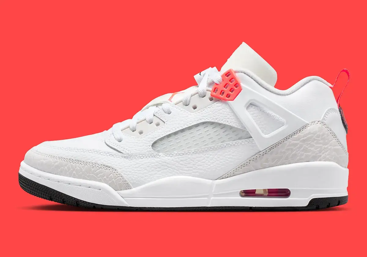Alternative view of Giày Nike Air Jordan Spizike Low 'Bright Crimson' IQ0305-100