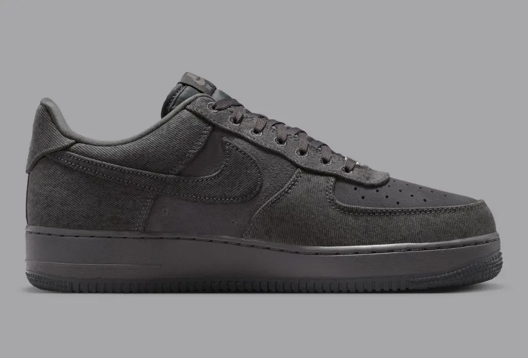 Alternative view of Giày Nike Air Force 1 Low Denim 'Anthracite' IR0951-003