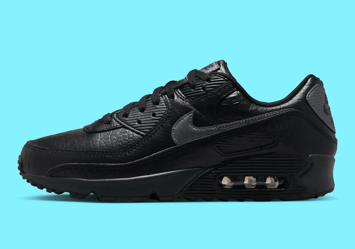 Alternative view of Giày Nike Air Max 90 Premium ‘Anthracite’ IV6309-010