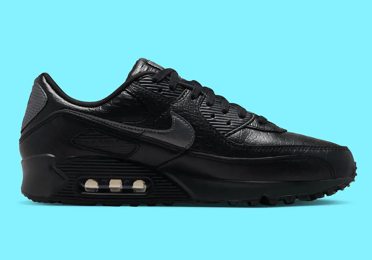 Giày Nike Air Max 90 Premium ‘Anthracite’ IV6309-010 - Ảnh 3