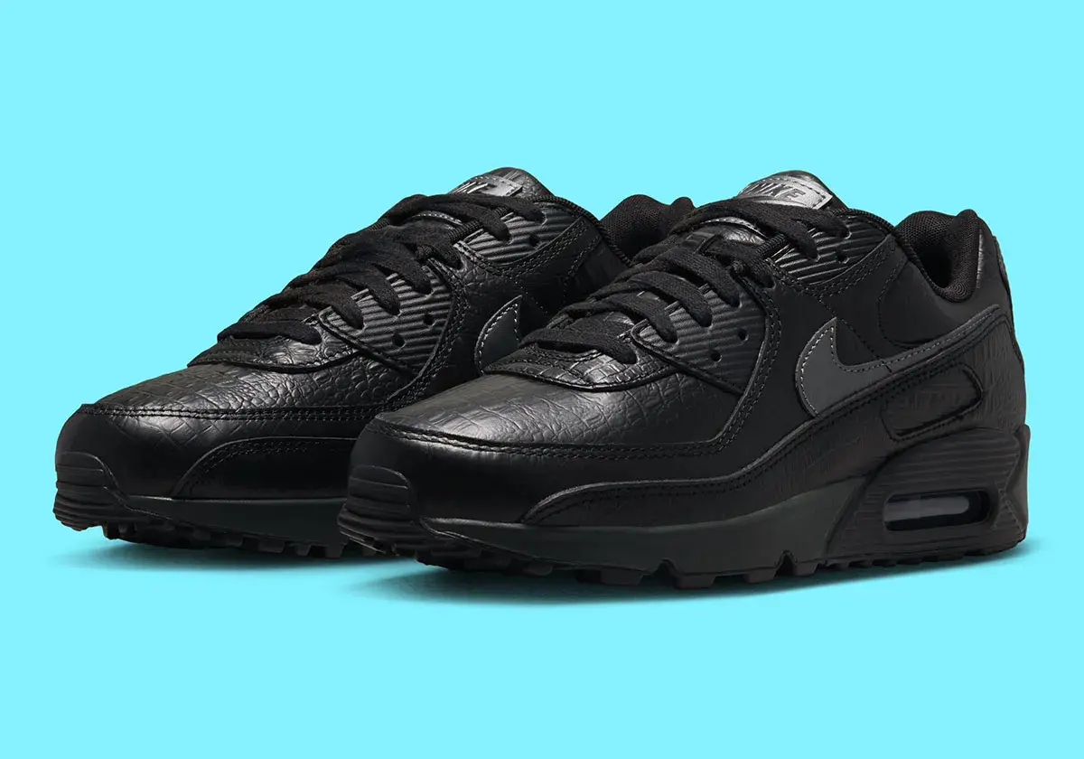 Giày Nike Air Max 90 Premium ‘Anthracite’ IV6309-010 - Ảnh 5