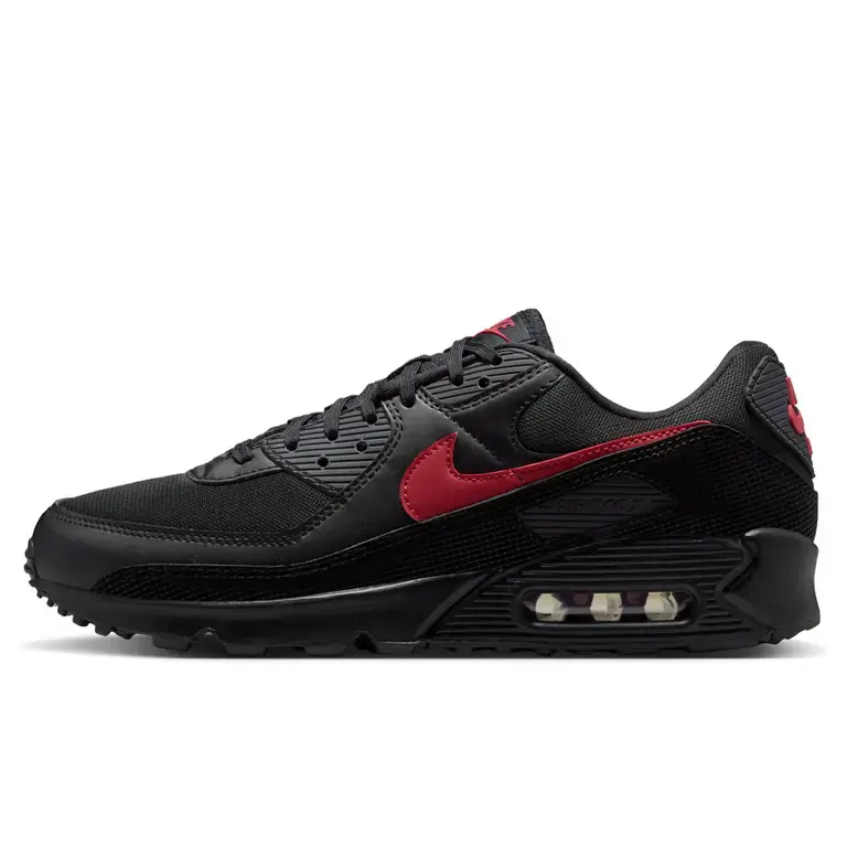 Alternative view of Giày Nike Air Max 90 'Black Tough Red' IM9616-001