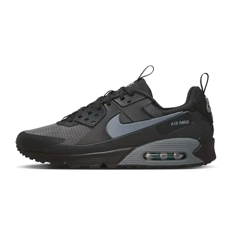Alternative view of Giày Nike Air Max 90 'Black Wolf Grey' IO1908-003