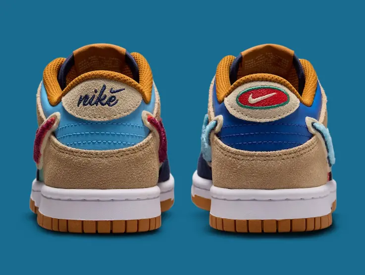 Giày Nike Dunk Low GS 'Mismatch' IV6203-410 - Ảnh 3