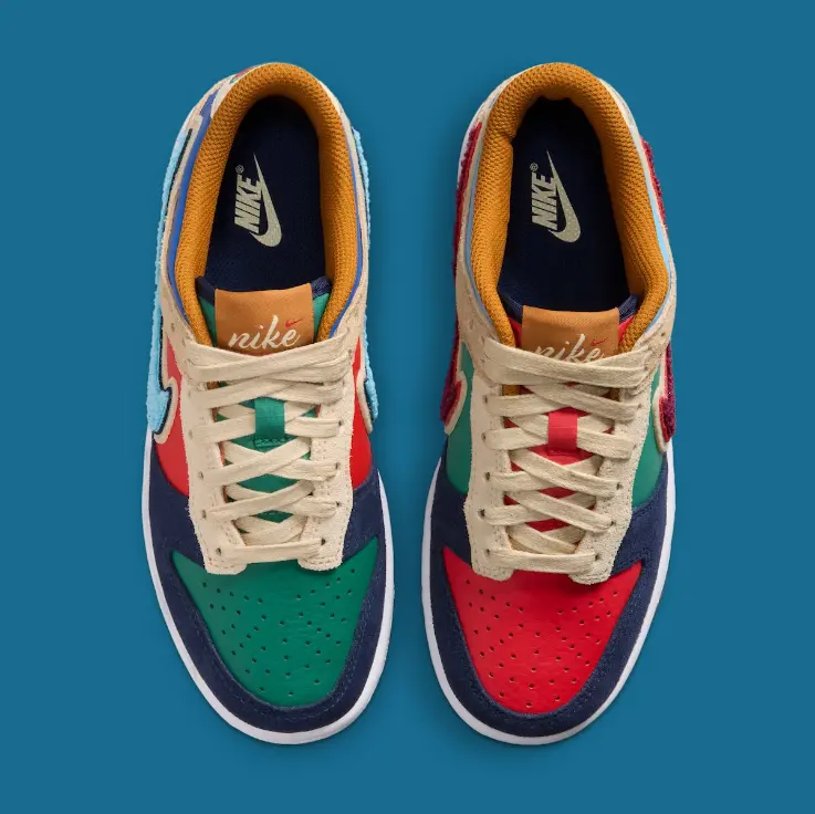 Giày Nike Dunk Low GS 'Mismatch' IV6203-410 - Ảnh 4