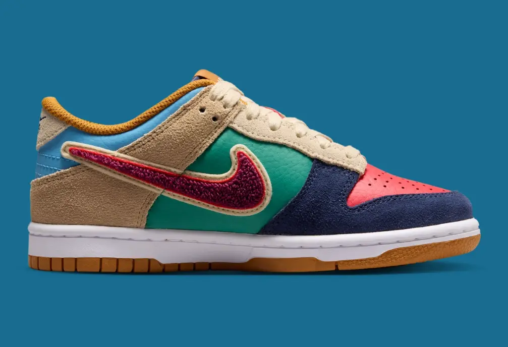 Giày Nike Dunk Low GS 'Mismatch' IV6203-410 - Ảnh 5