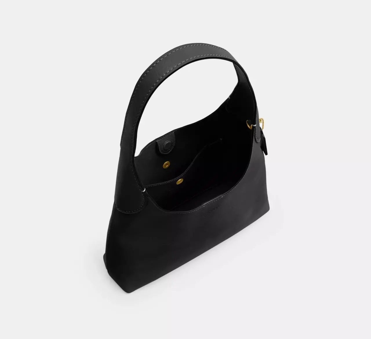 Túi Coach Brooklyn Shoulder Bag 28 'Black' CU068-B4BK - Ảnh 7