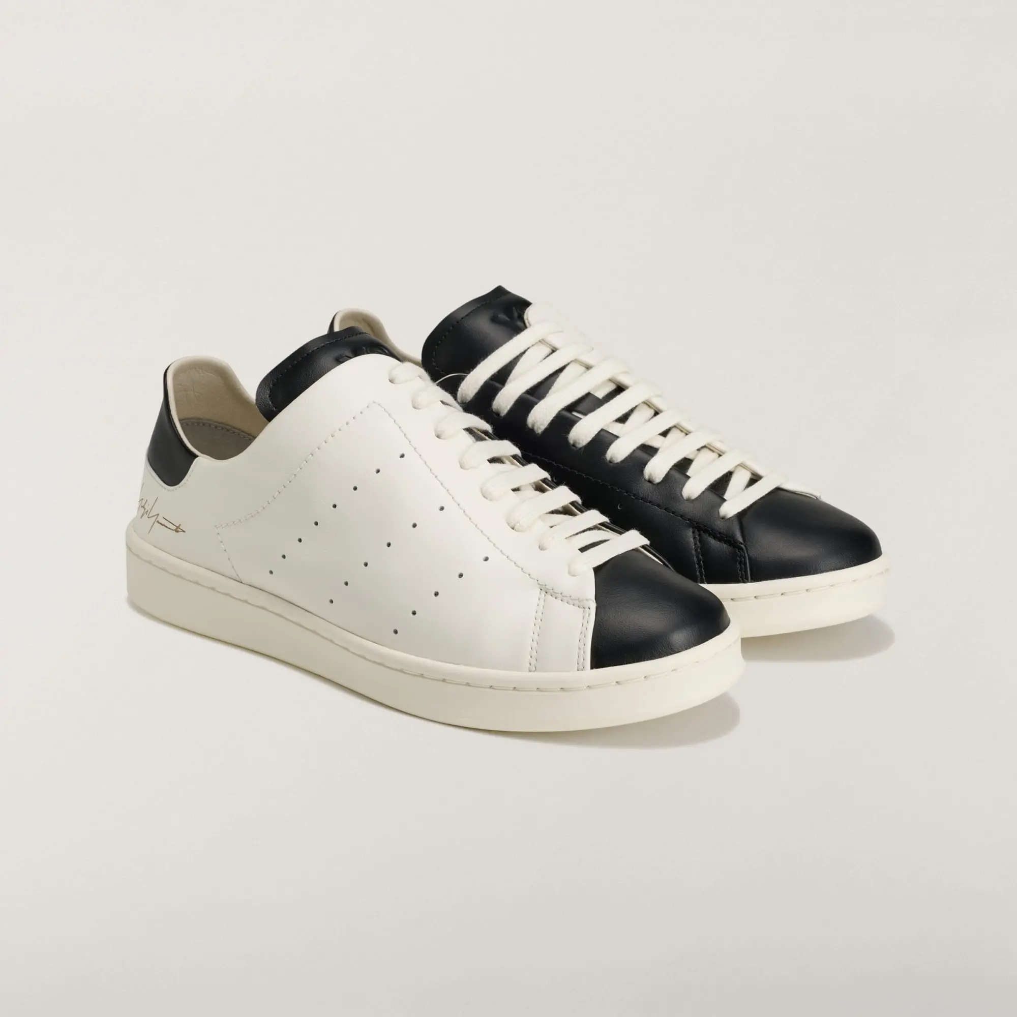 Alternative view of Giày Adidas Y-3 Diagonal Stan Smith 'White Black' KZ9072