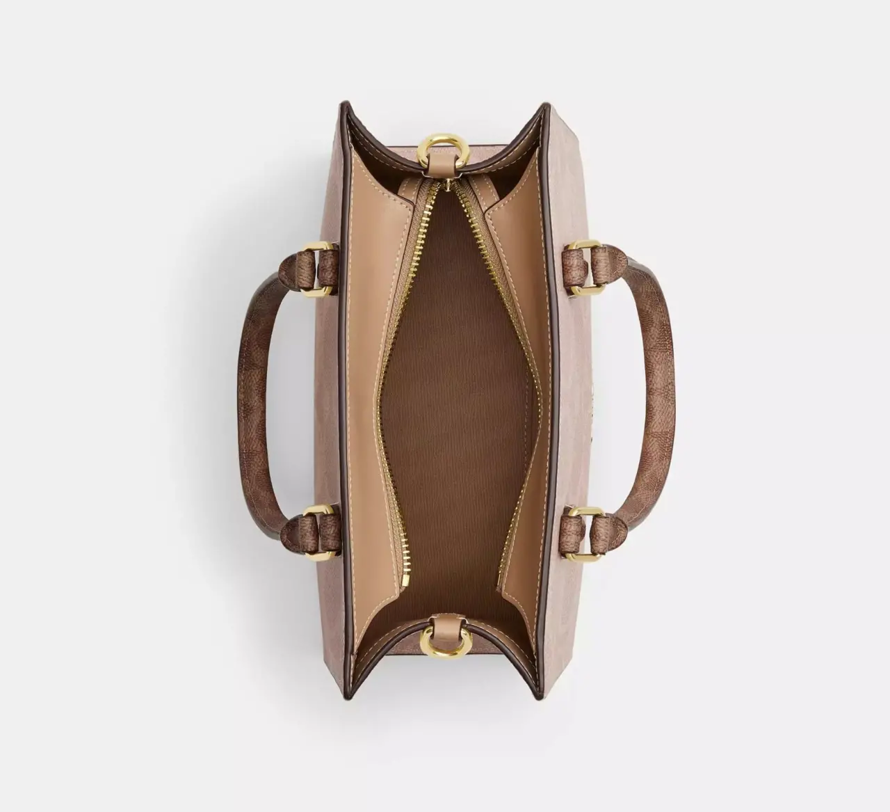 Túi Coach Maggie Small Tote Bag 'Tan' CY676-IMXI9 - Ảnh 5