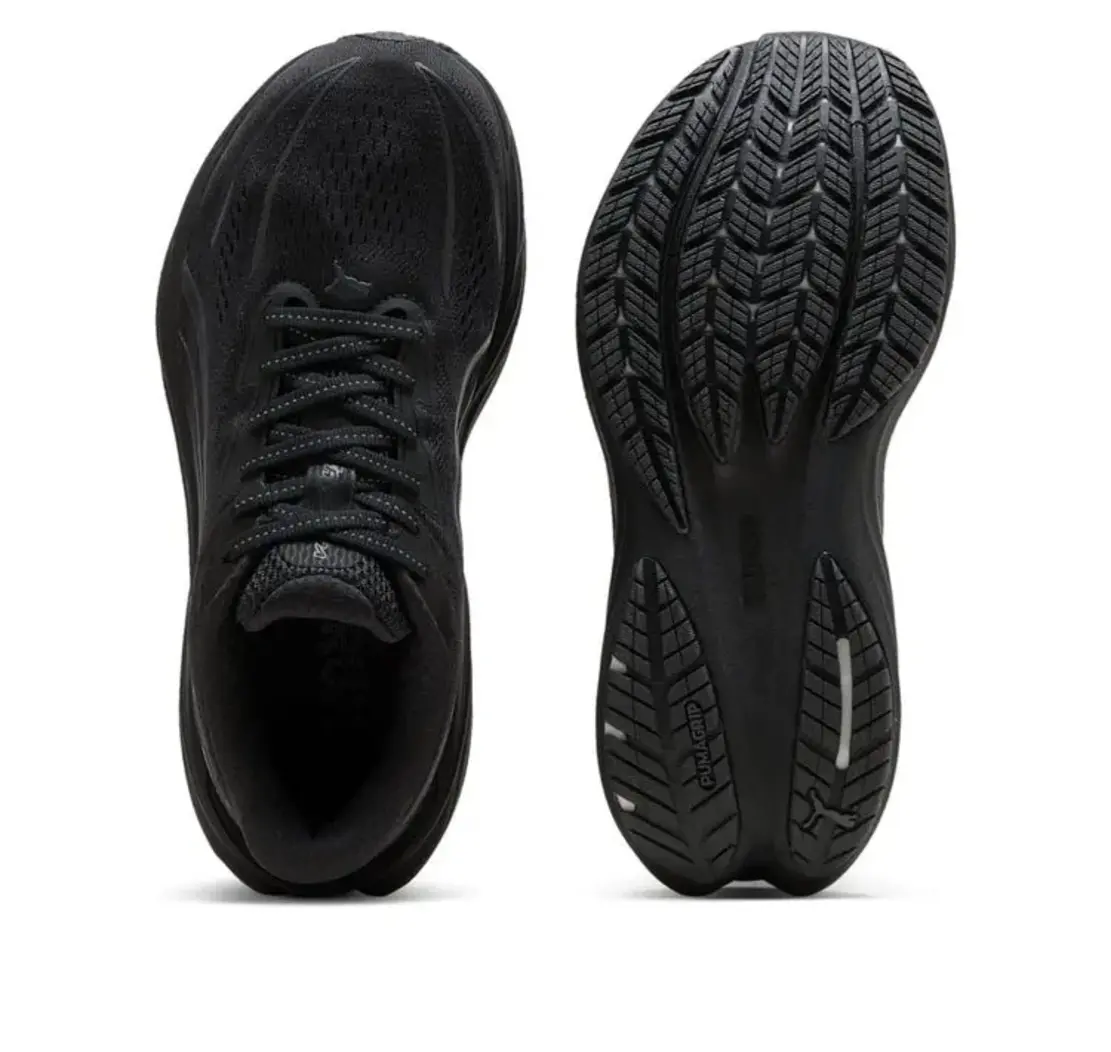 Giày Puma Velocity Nitro 5 Wide 'Black Flat Dark Gray' 313691-03 - Ảnh 3