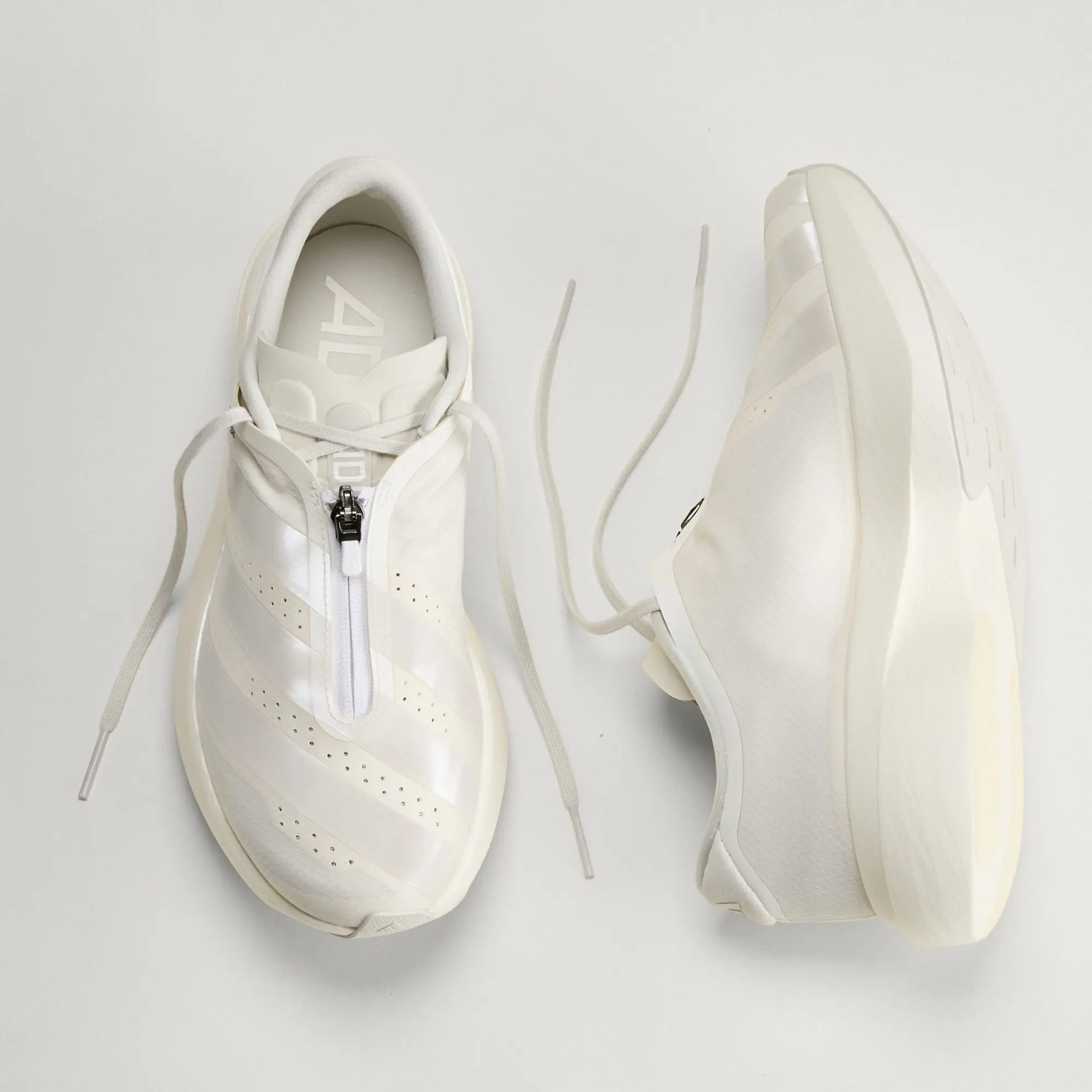 Giày Adidas Adizero Evo SL Zip 'White Zero' KI0477 - Ảnh 7