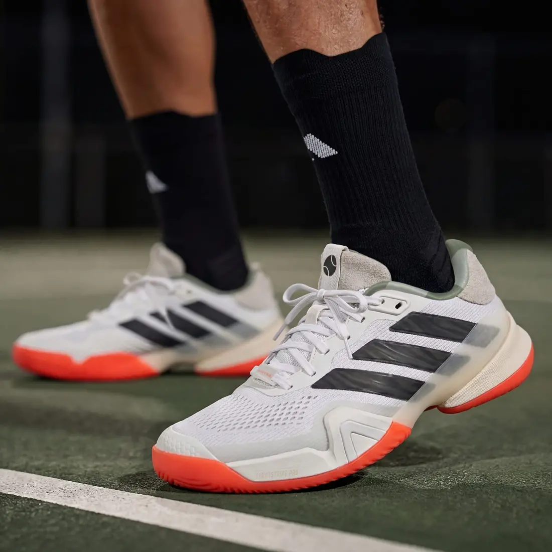 Alternative view of Giày Adidas Barricade 14 'Wonder White' KK3834