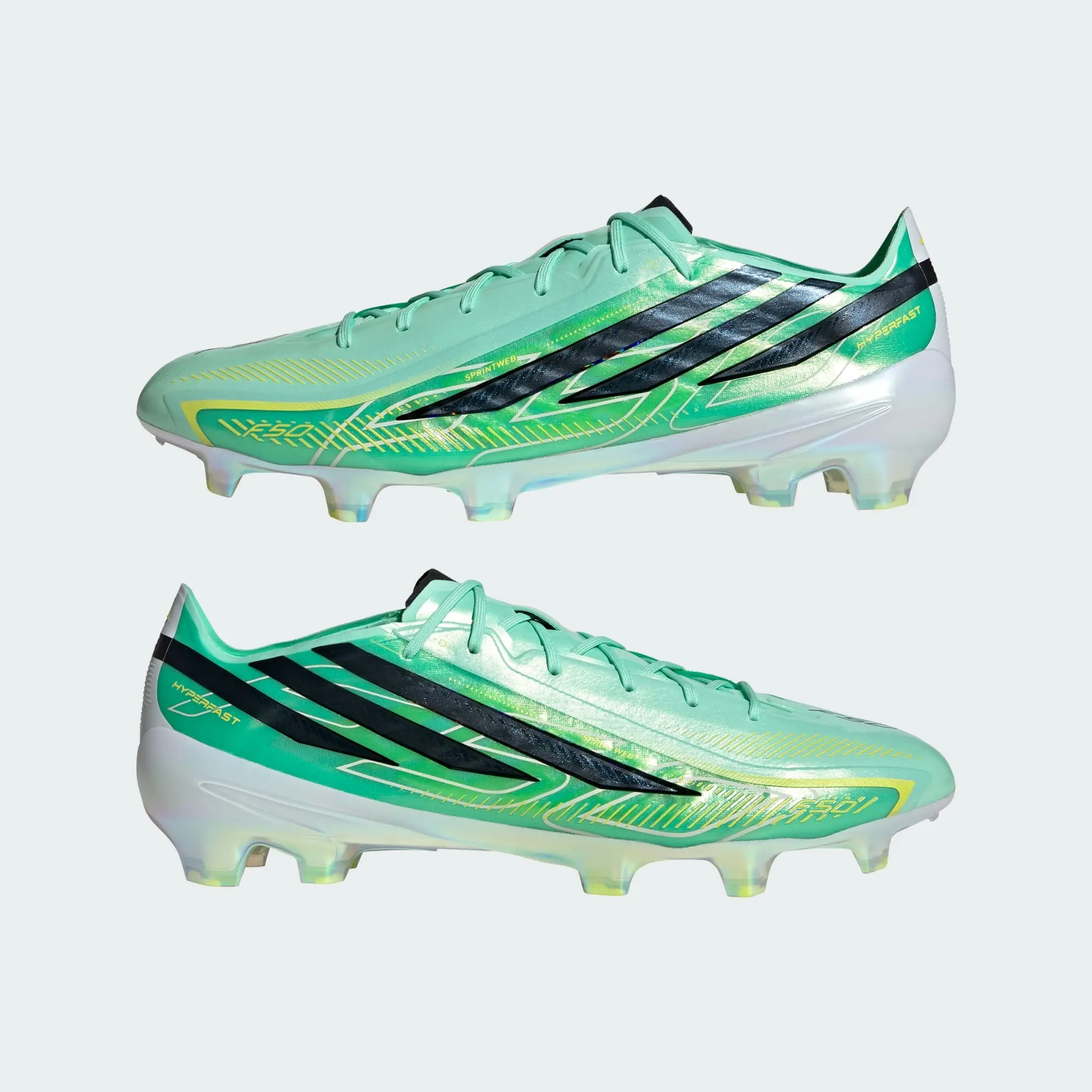 Giày Adidas F50 Hyperfast Elite FG 'Pulse Mint' KJ3433 - Ảnh 7