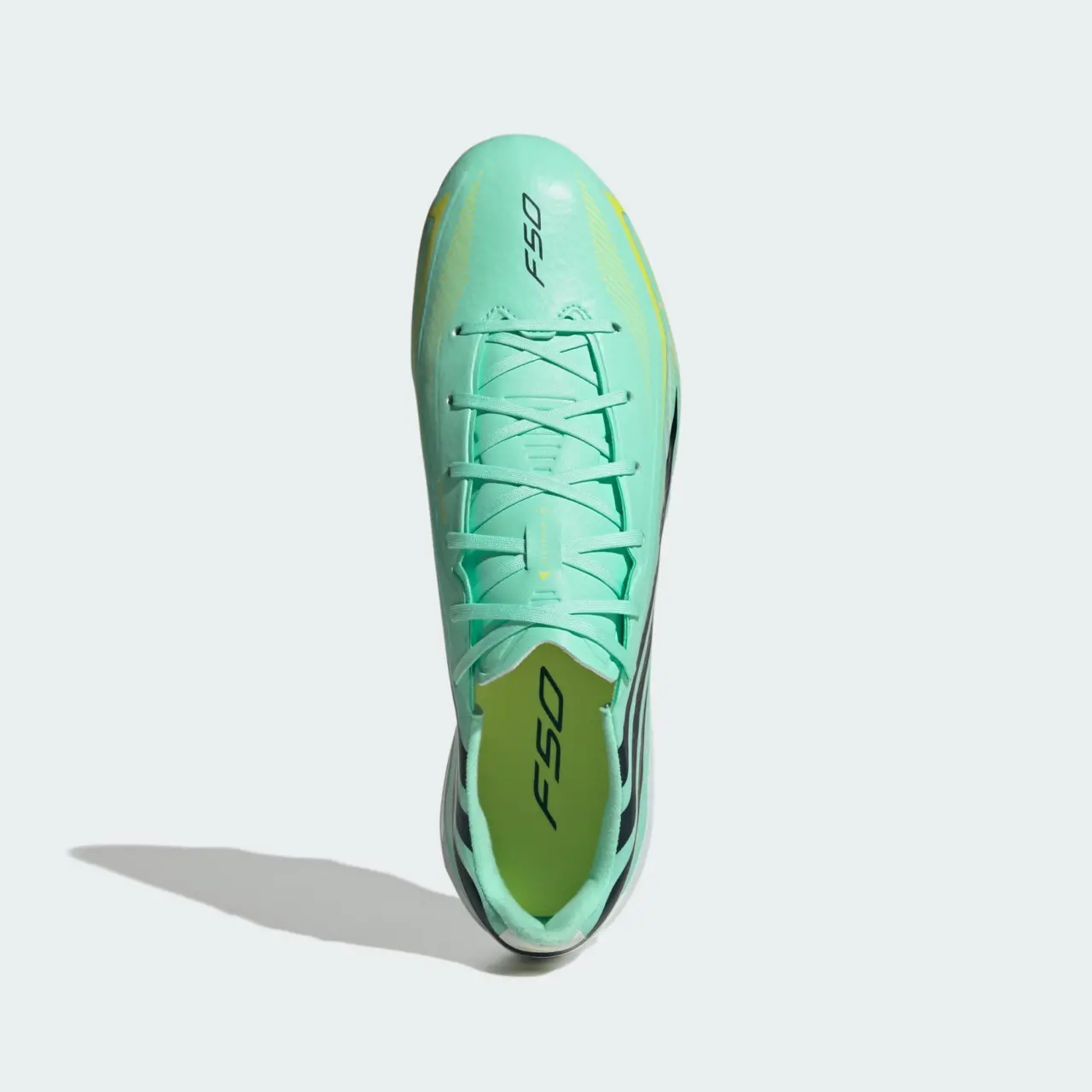 Alternative view of Giày Adidas F50 Hyperfast League FG 'Solar Lemon' KK1052