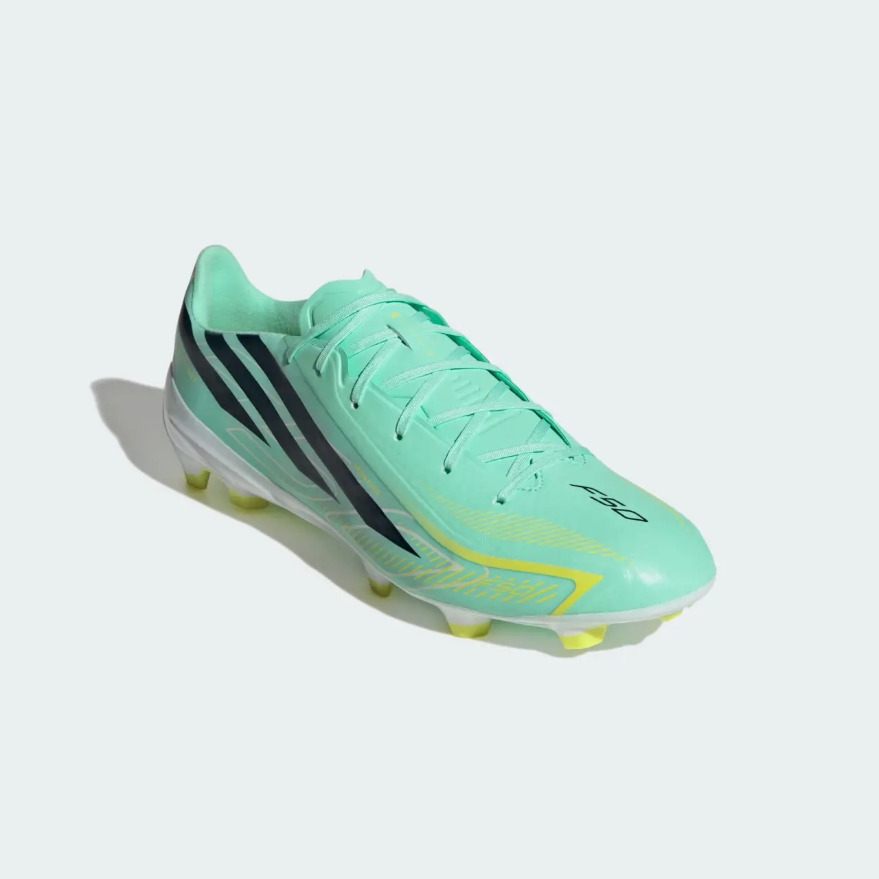 Giày Adidas F50 Hyperfast League FG 'Solar Lemon' KK1052 - Ảnh 3