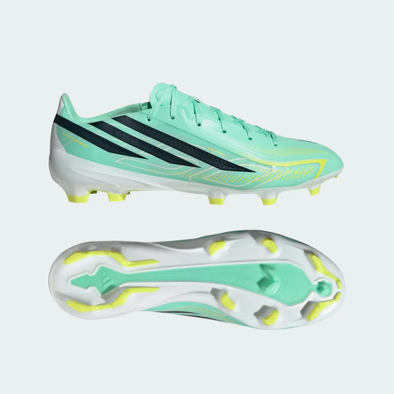 Giày Adidas F50 Hyperfast League FG 'Solar Lemon' KK1052 - Ảnh 7