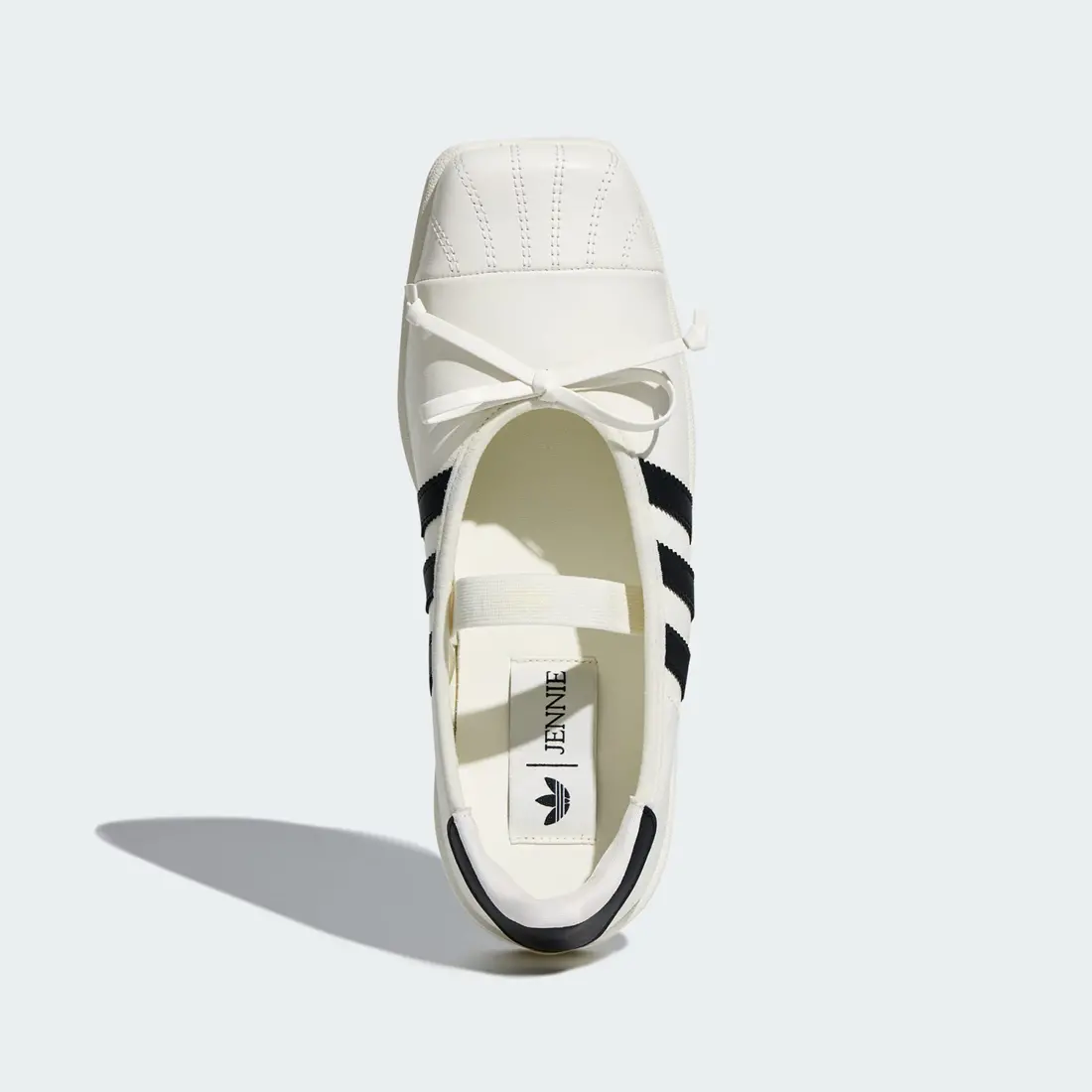 Giày Adidas Superstar x Jennie Square Ballet 'Off White' LB3786 - Ảnh 6