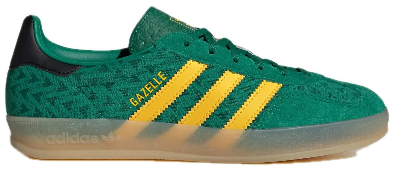 Giày Adidas Gazelle Indoor 'Bold Green' JR2416