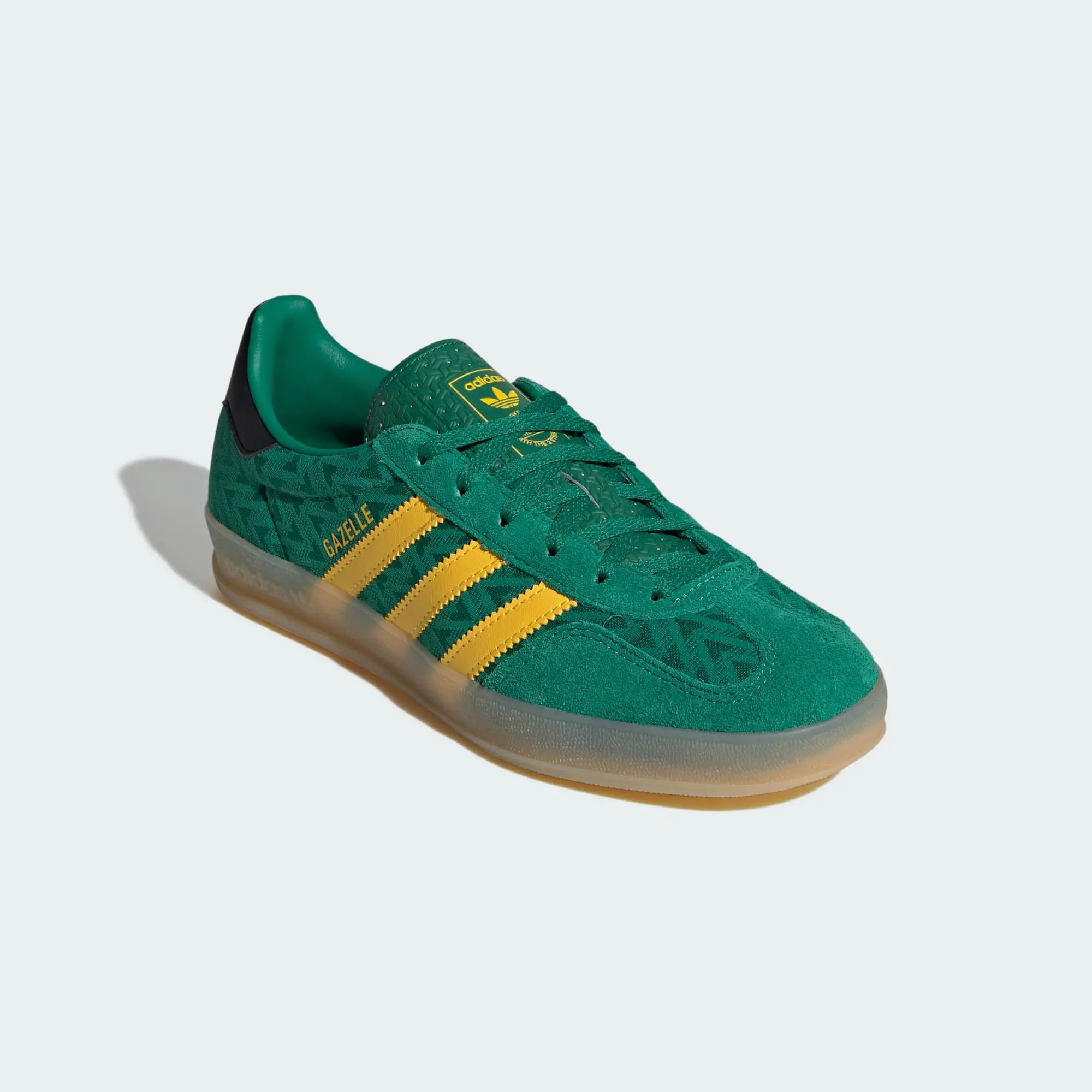 Giày Adidas Gazelle Indoor 'Bold Green' JR2416 - Ảnh 3