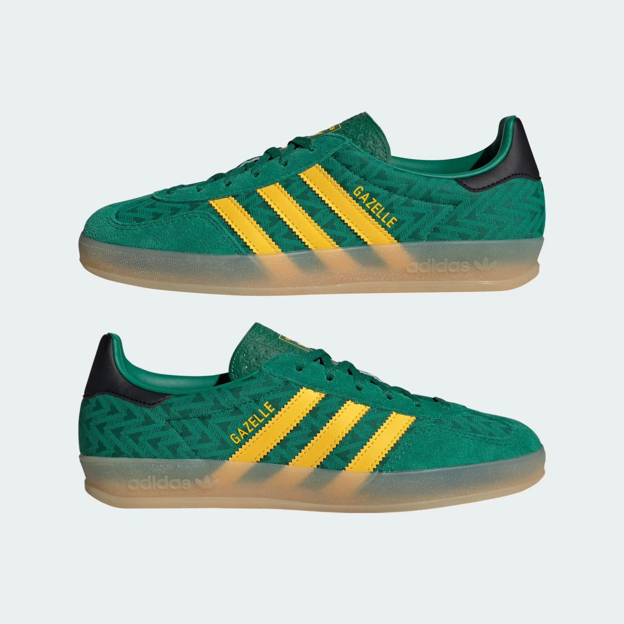 Giày Adidas Gazelle Indoor 'Bold Green' JR2416 - Ảnh 6