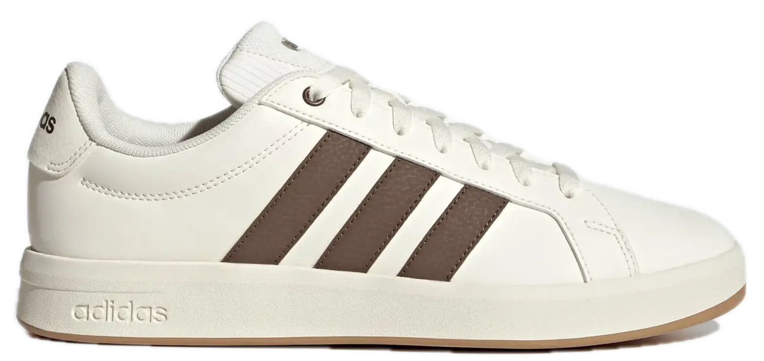 Giày Adidas Grand Court Base 3.0 'White Brown' KK4826