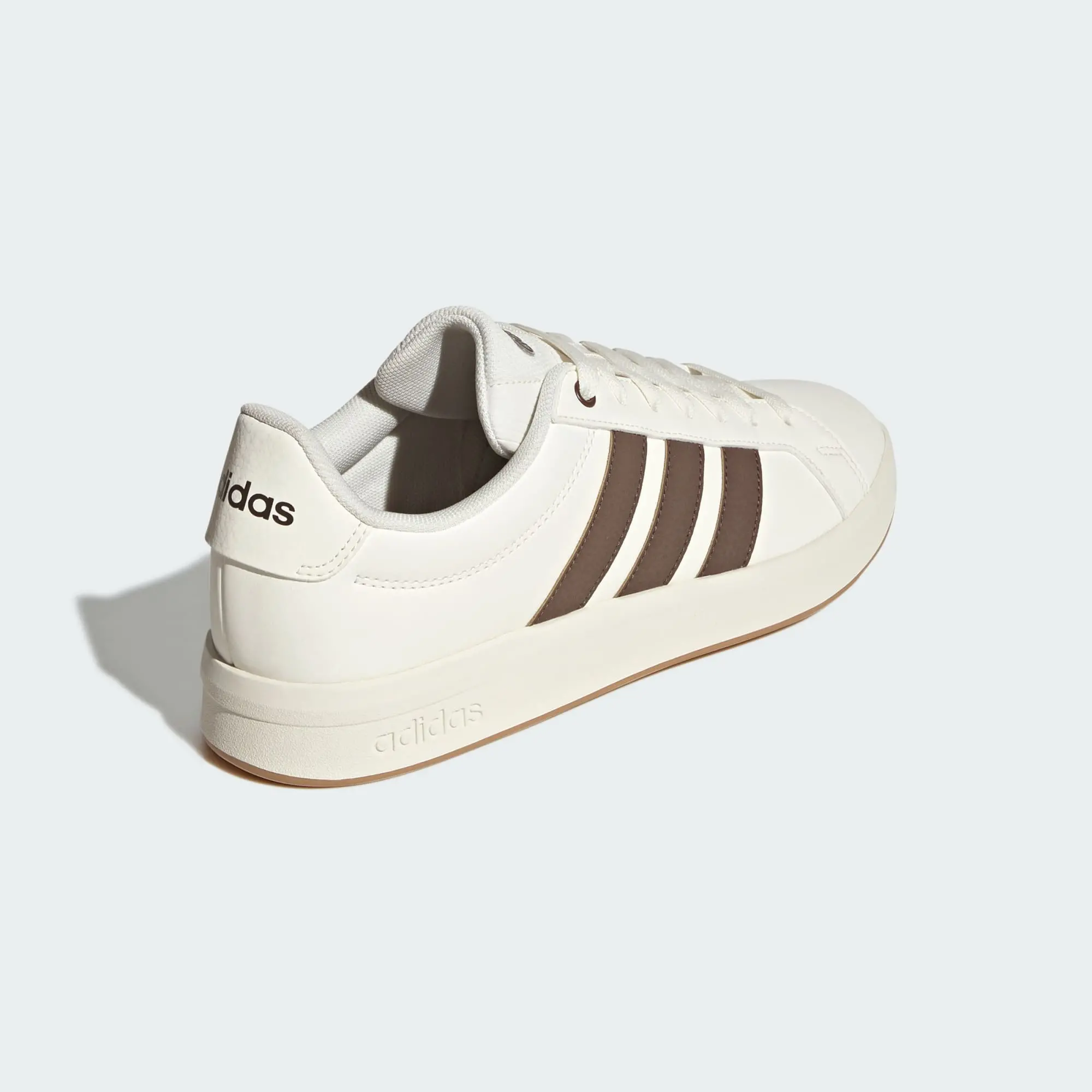 Giày Adidas Grand Court Base 3.0 'White Brown' KK4826 - Ảnh 4