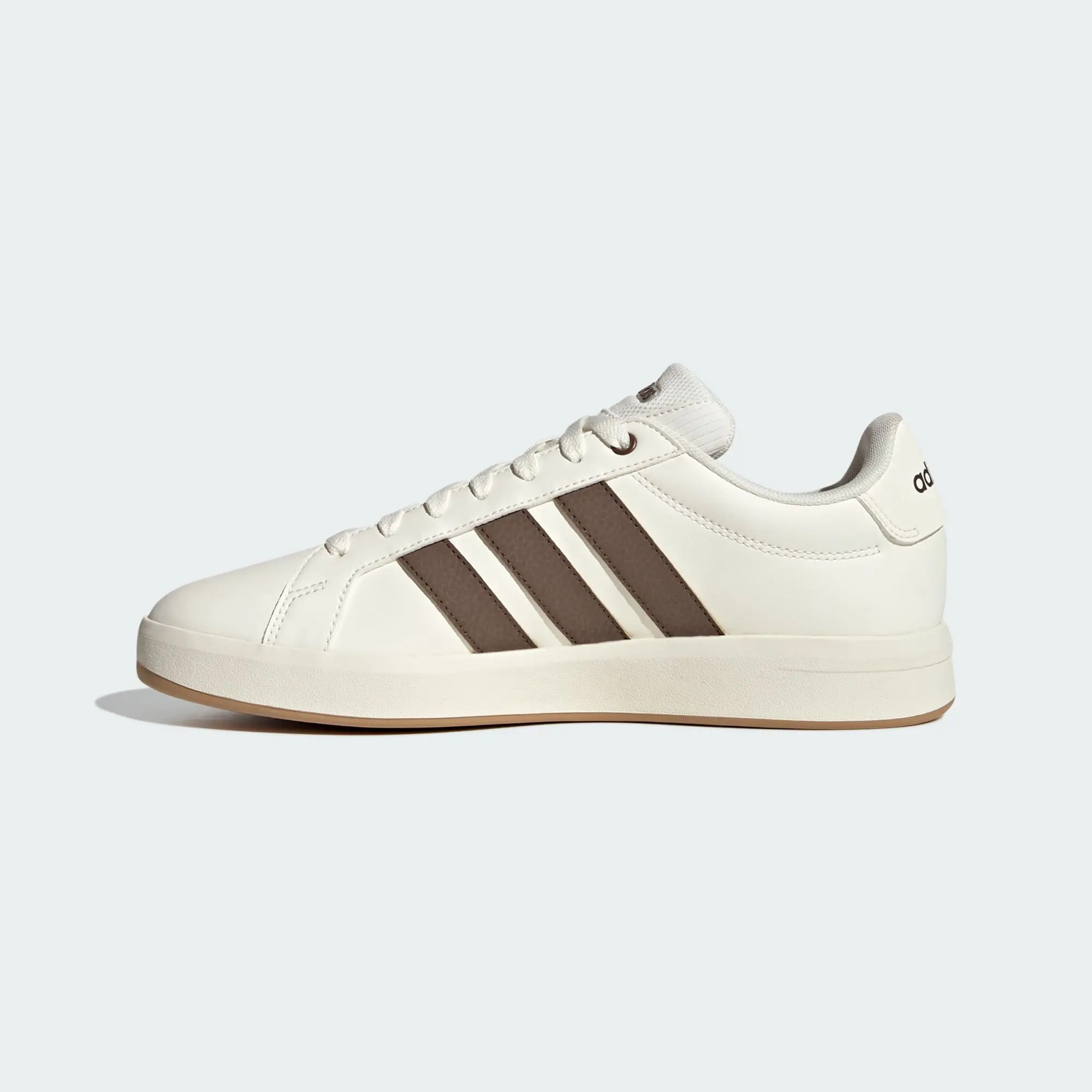Giày Adidas Grand Court Base 3.0 'White Brown' KK4826 - Ảnh 5