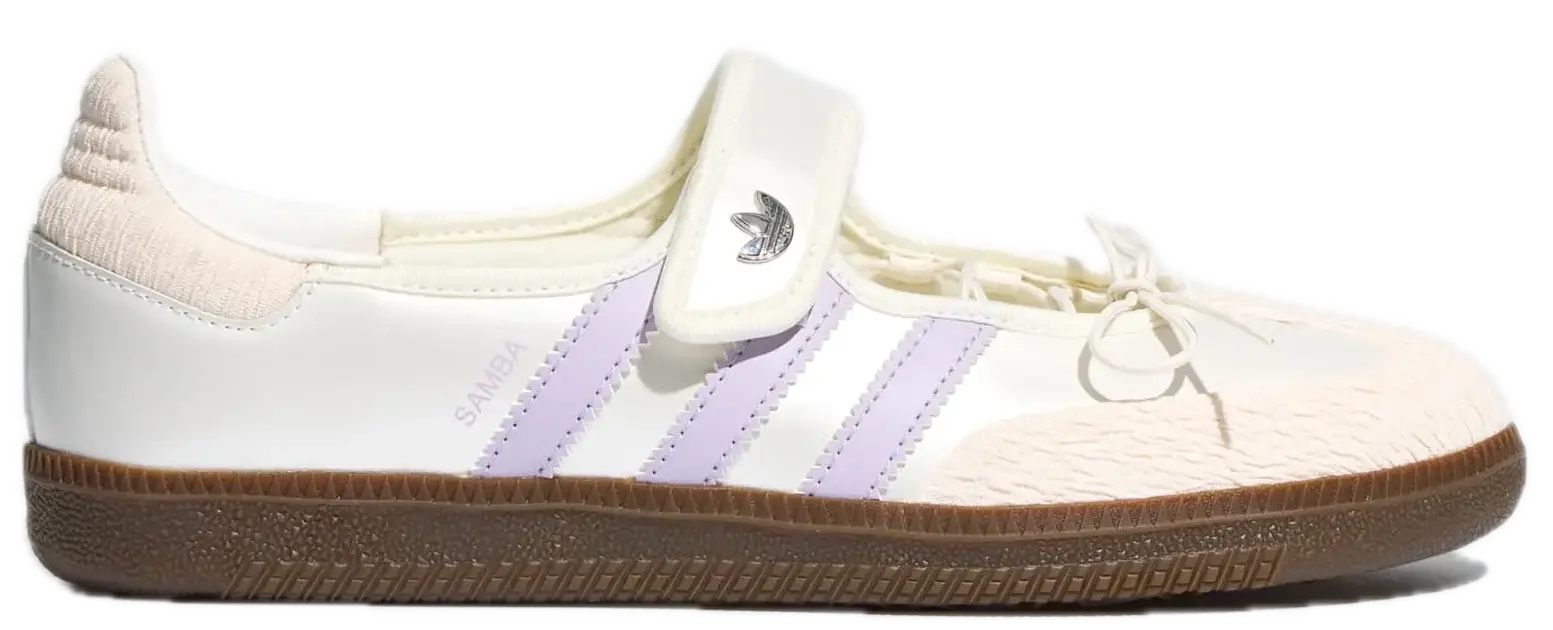 Giày Adidas Samba Jane 'White Silver Dawn' LB8627