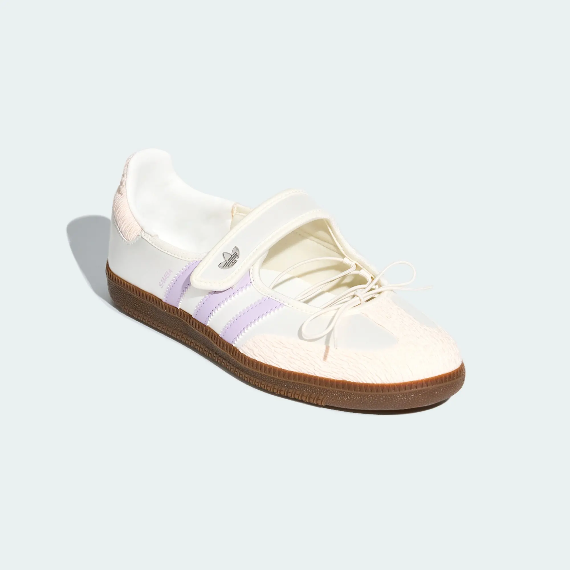 Giày Adidas Samba Jane 'White Silver Dawn' LB8627 - Ảnh 3