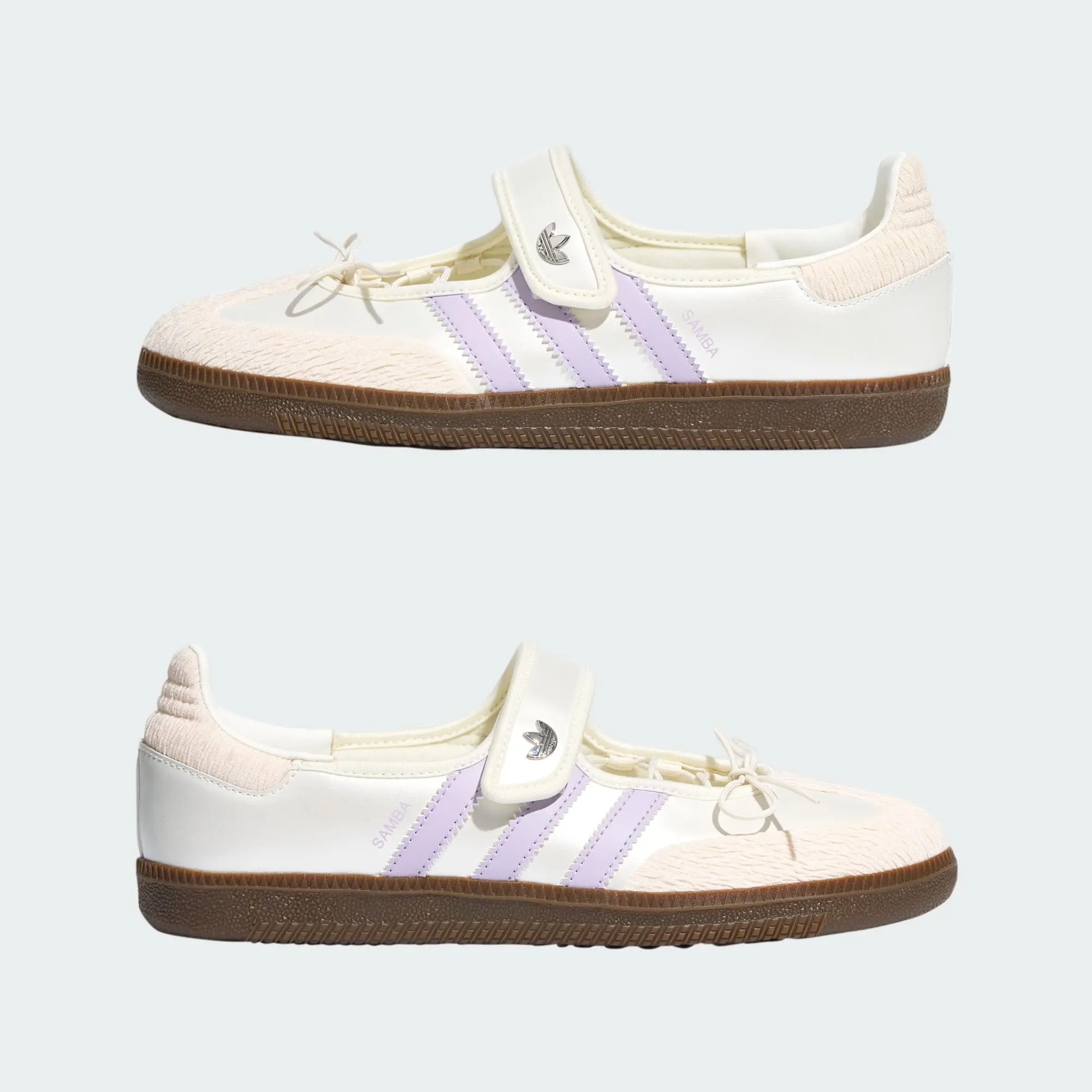 Giày Adidas Samba Jane 'White Silver Dawn' LB8627 - Ảnh 6