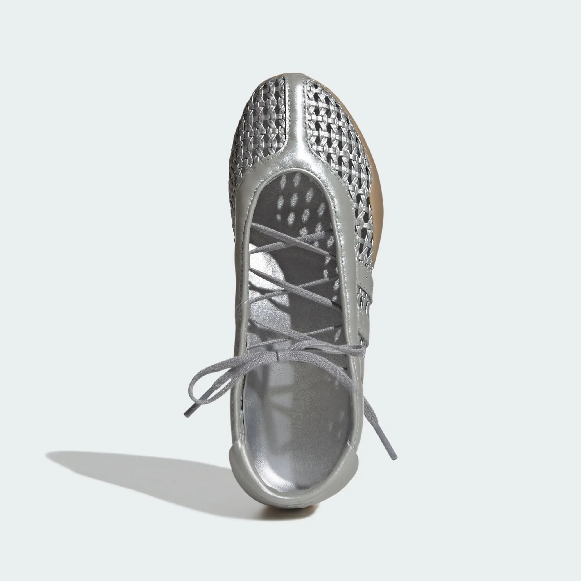 Alternative view of Giày Adidas Taekwondo Mei 'Silver Metallic' HQ9627