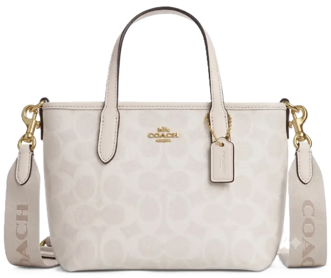 Túi Coach City Mini Tote Bag 'Chalk' CW032-IMXU5