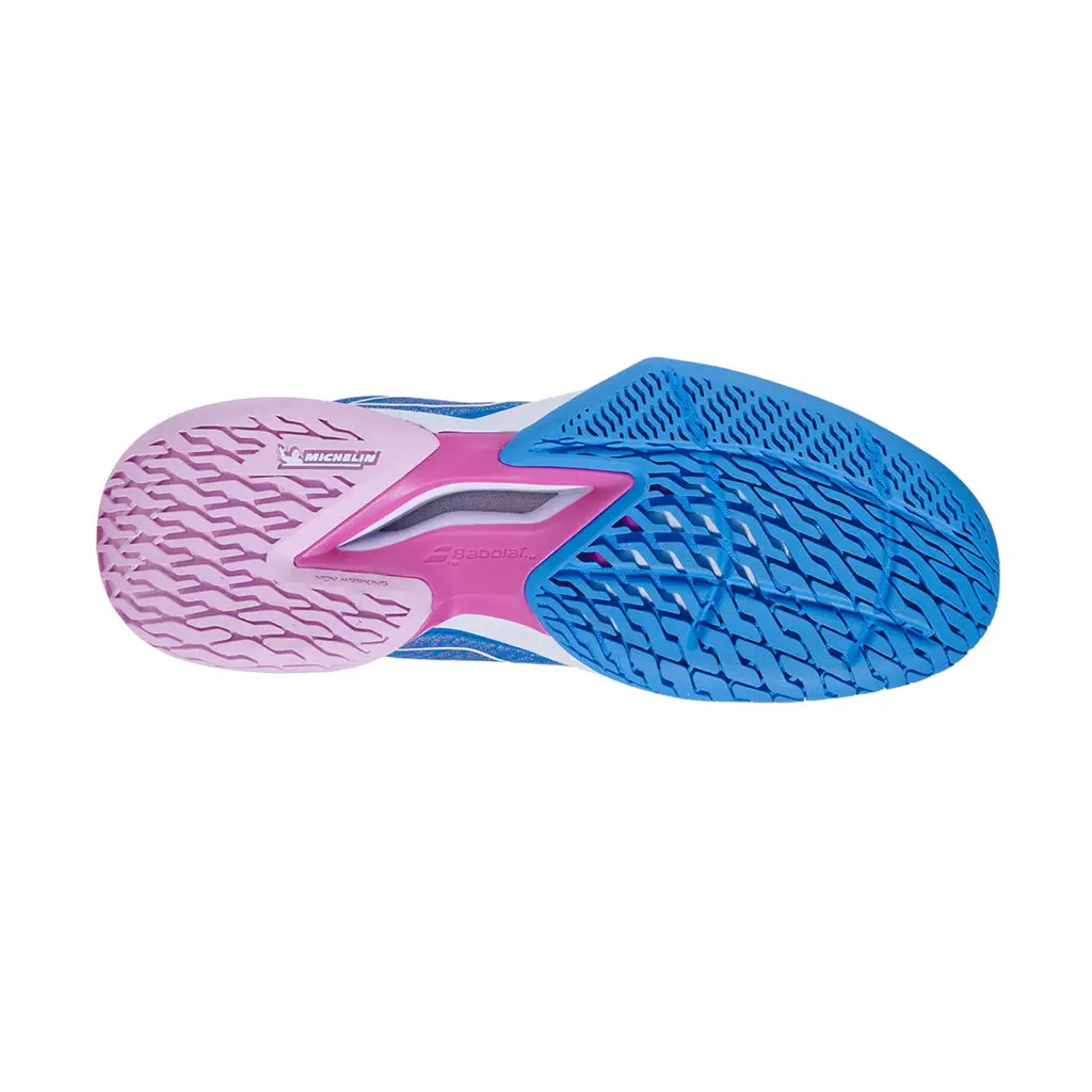 Giày Babolat Jet Mach 3 All Court ‘Blue Pink’ 31S23630-4106 - Ảnh 6