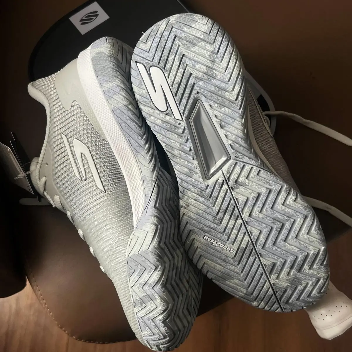 Giày Skechers Viper Court Pro 2.0 'Grey' 172109-LTGY - Ảnh 4