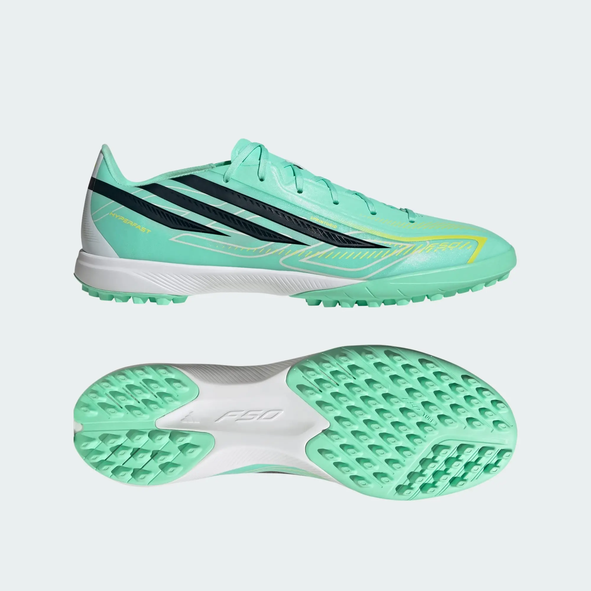 Giày Adidas F50 Hyperfast League Turf 'Pulse Mint' KJ3435 - Ảnh 7