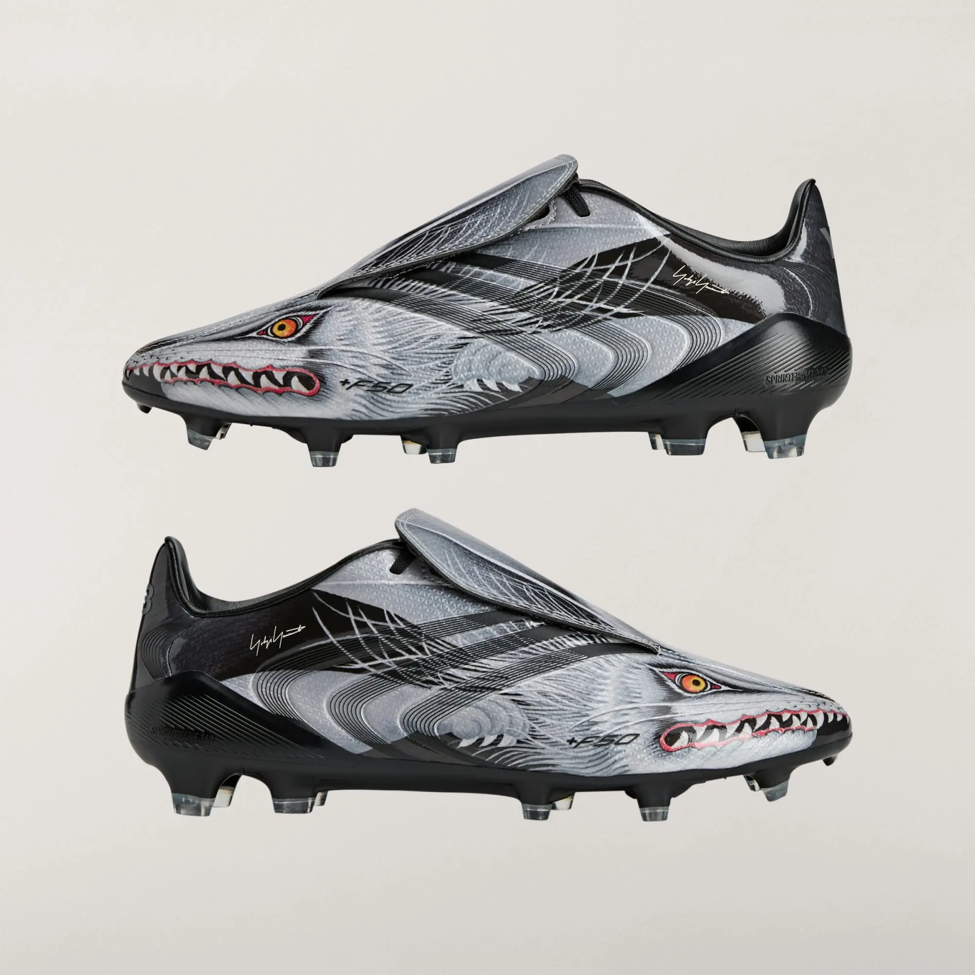 Giày Adidas F50 Tunit Y-3 Football Boots 'Black' KJ6541 - Ảnh 6