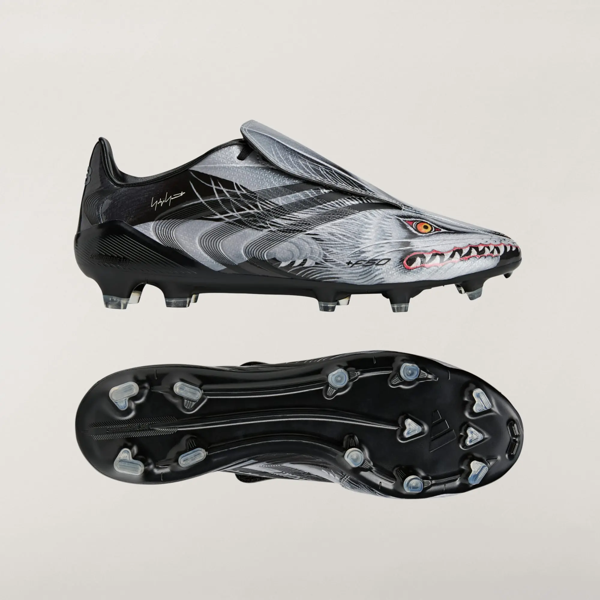 Giày Adidas F50 Tunit Y-3 Football Boots 'Black' KJ6541 - Ảnh 8