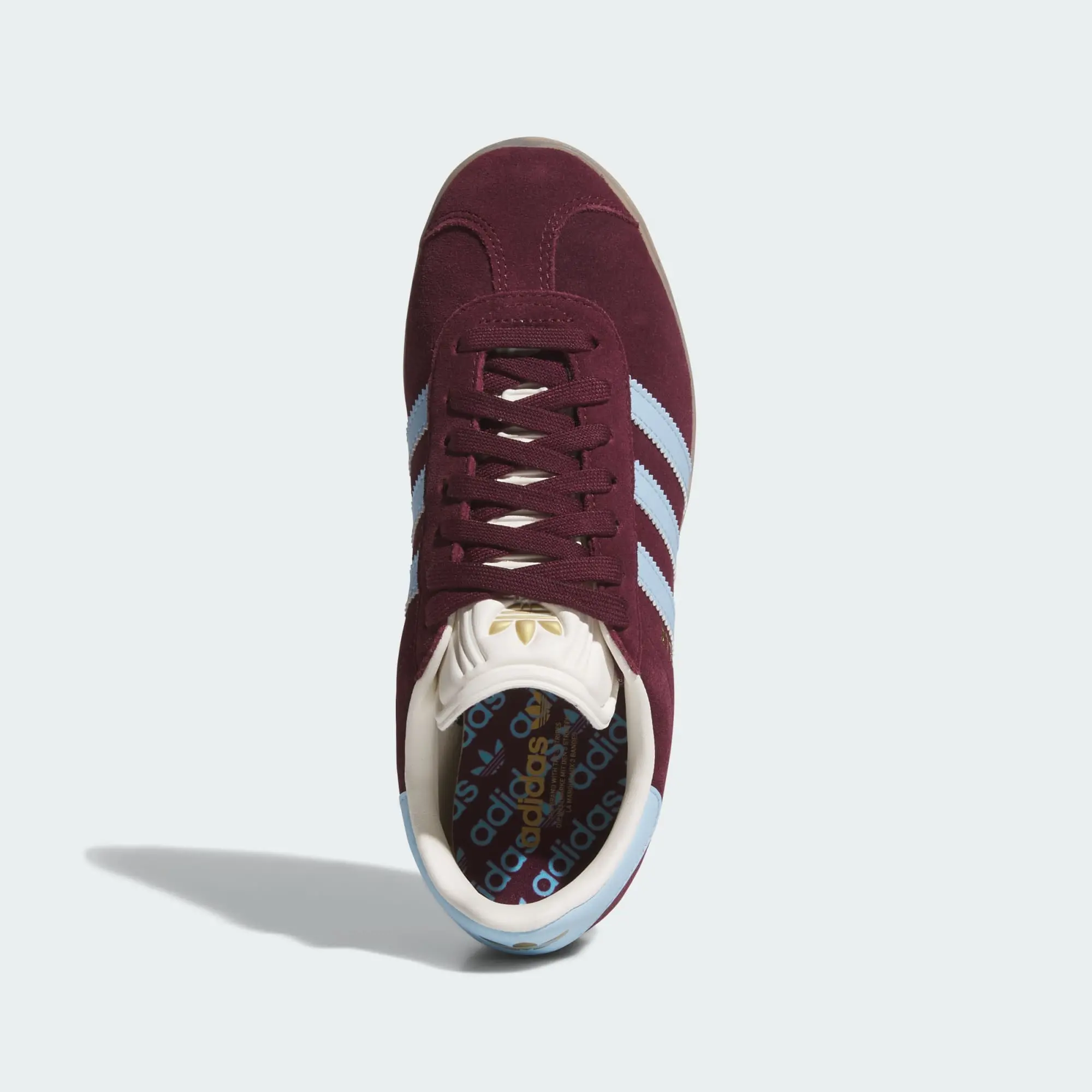 Alternative view of Giày Adidas Gazelle Spikeless Golf 'Maroon' KJ8229