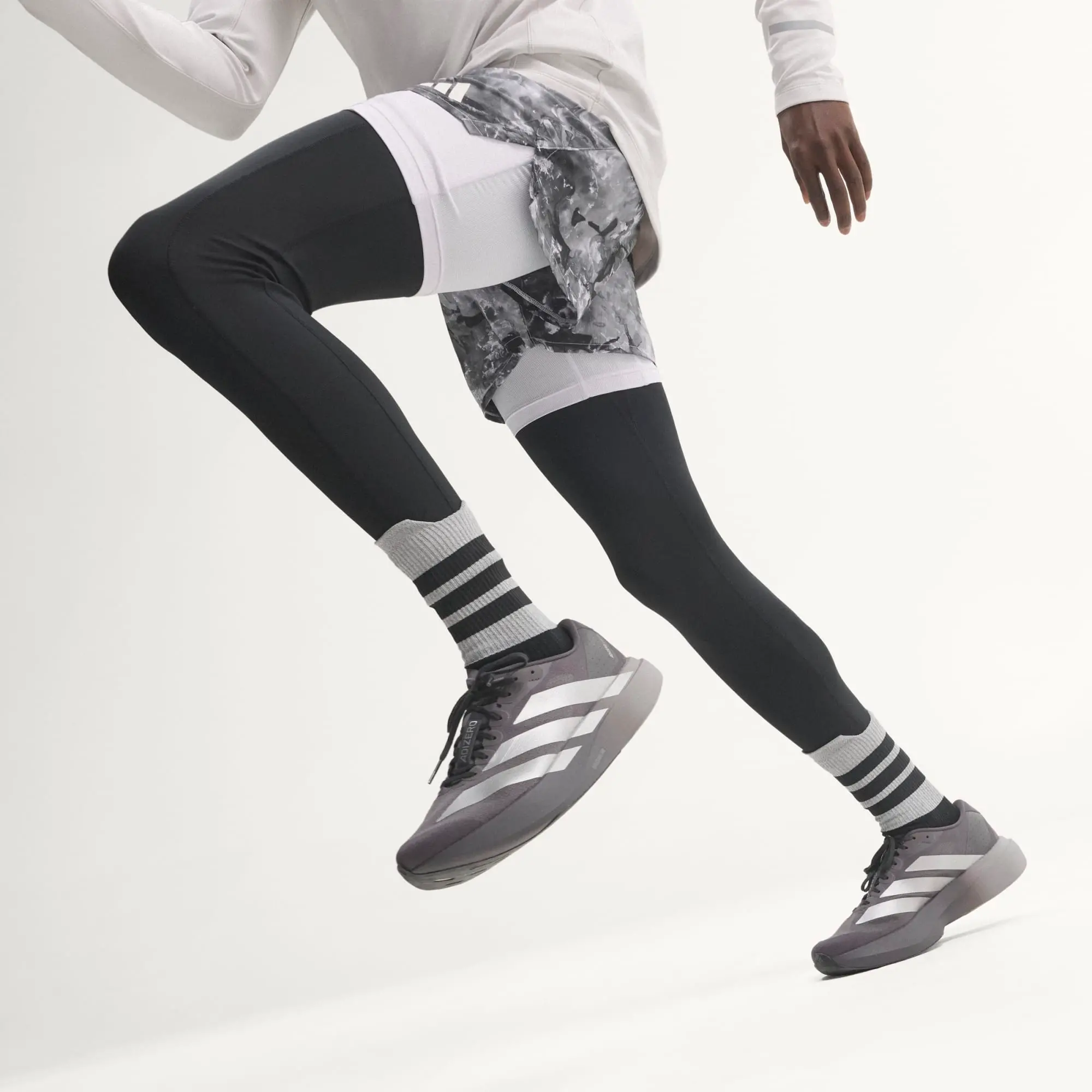 Alternative view of Giày Adidas Adizero EVO SL EXO 'Grey Strata' KI9874