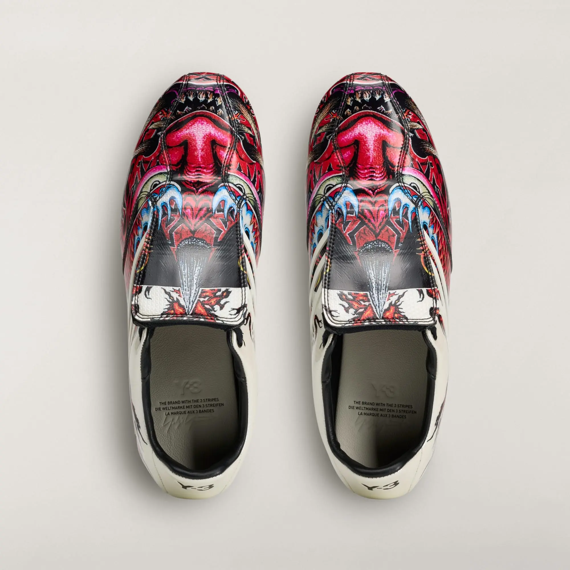 Alternative view of Giày Adidas Y-3 F50 Tunit Shoes 'Active Maroon' KH6663