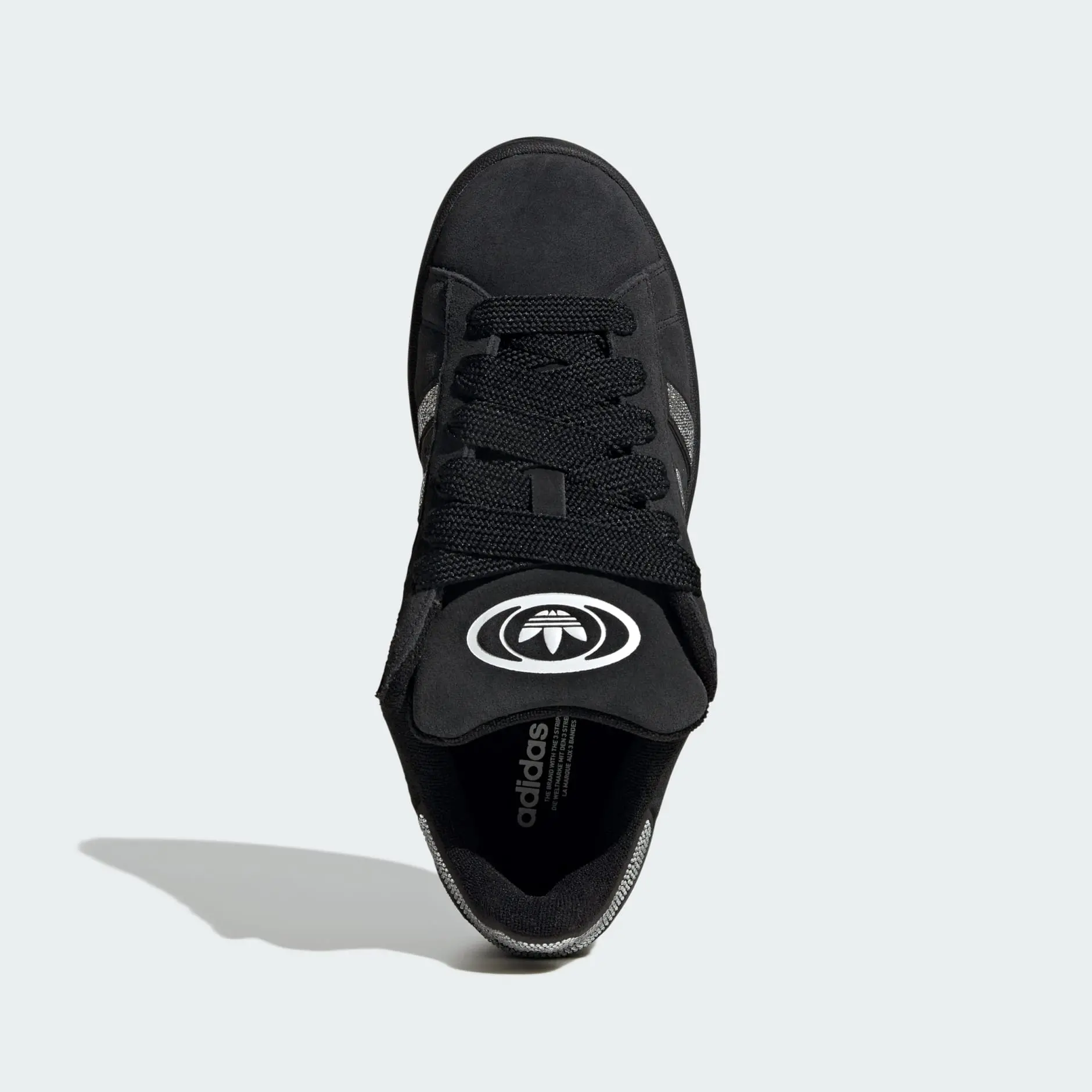 Alternative view of Giày Adidas Campus 00s 'Black Silver Metallic' IH6831