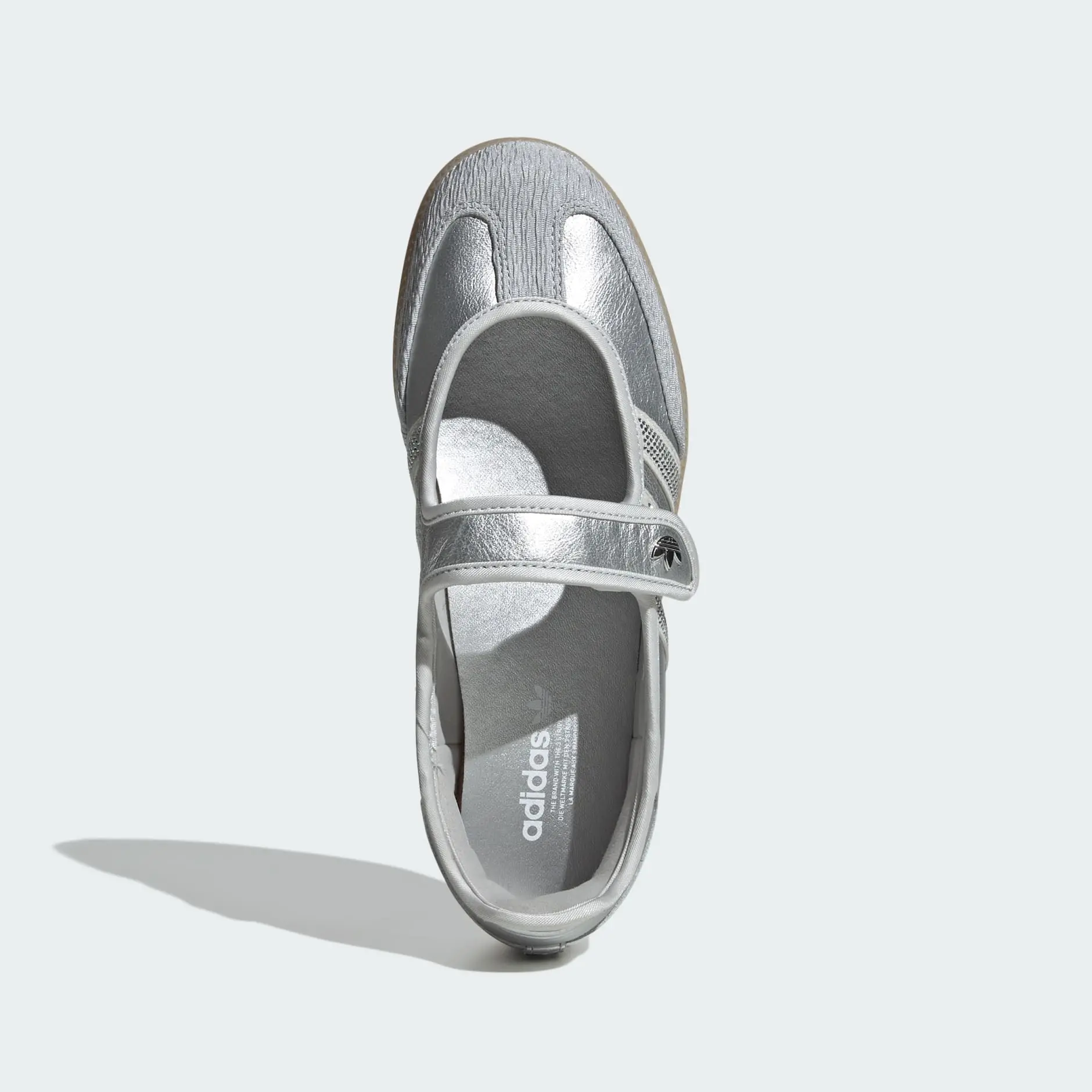 Alternative view of Giày Adidas Samba OG 'Silver Metallic' LA5344