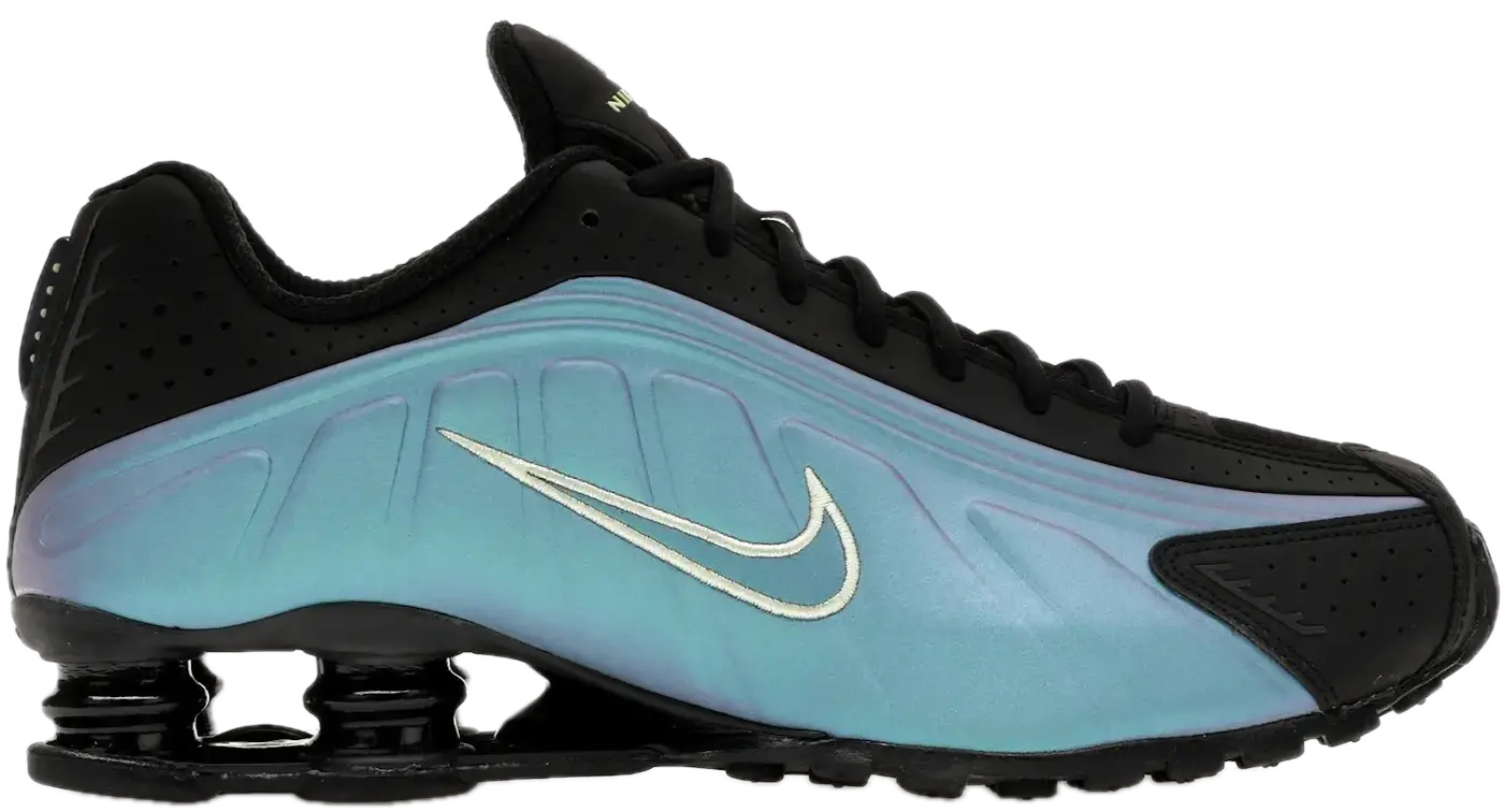 Giày Nike Shox R4 'Sapphire Light Liquid Lime' IF4849-500